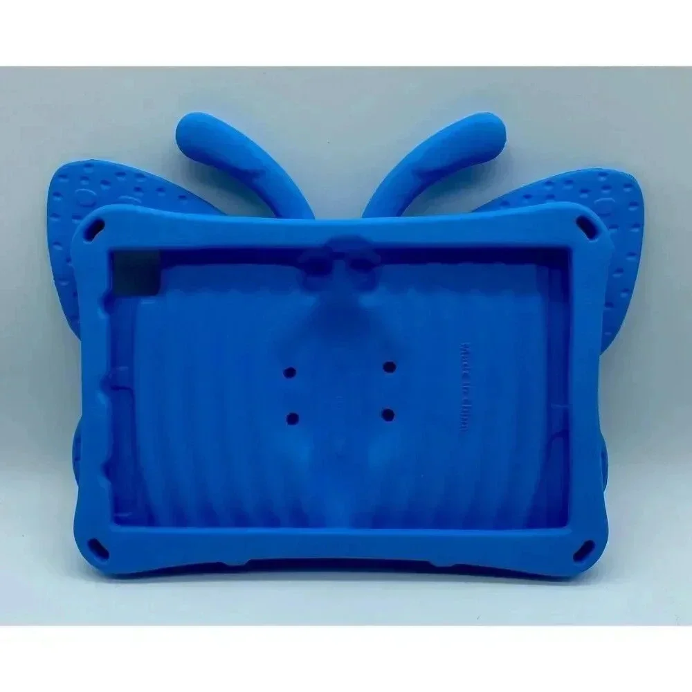 Kids EVA Shockproof Butterfly Case With Stand For Honor Pad 6 7 X8 X6 Blue‎